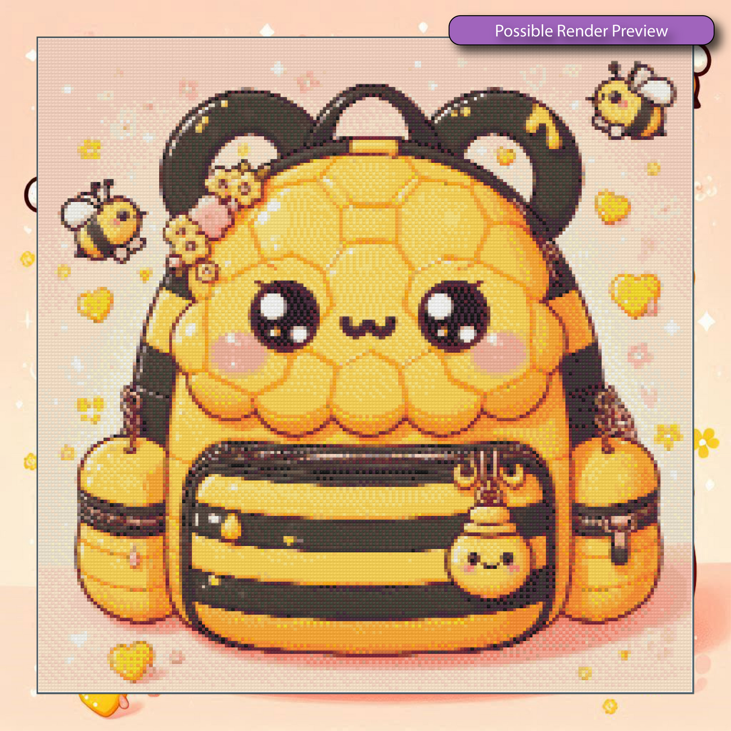 Kawaii Honey Bee Bagpack