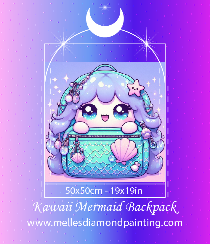 Kawaii Mermaid Backpack