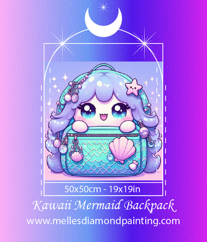 Kawaii Mermaid Backpack