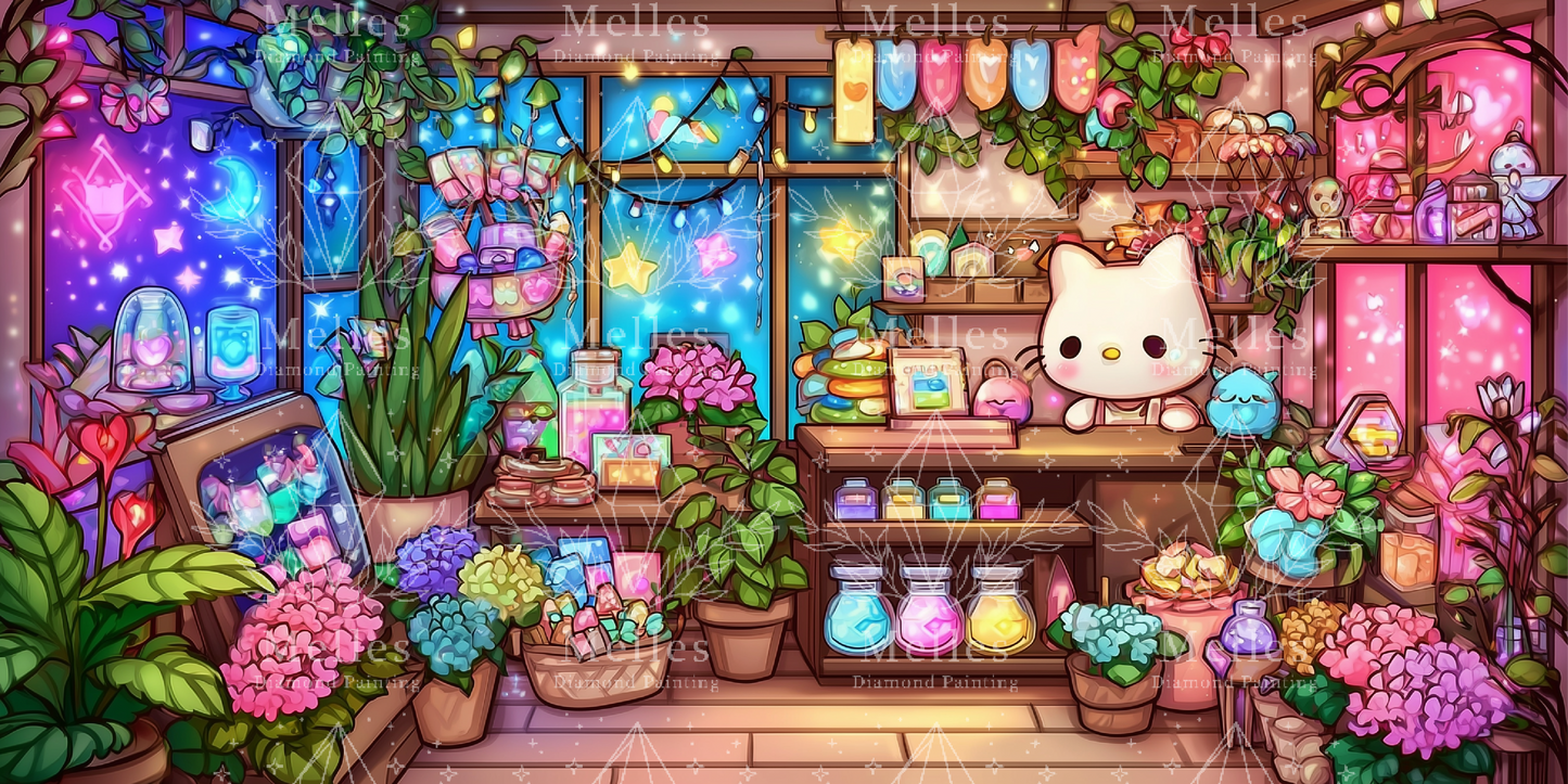 Kawaii Moonbeam & Petals