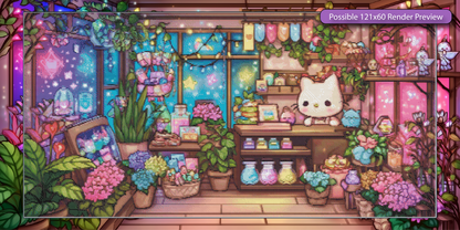 Kawaii Moonbeam & Petals