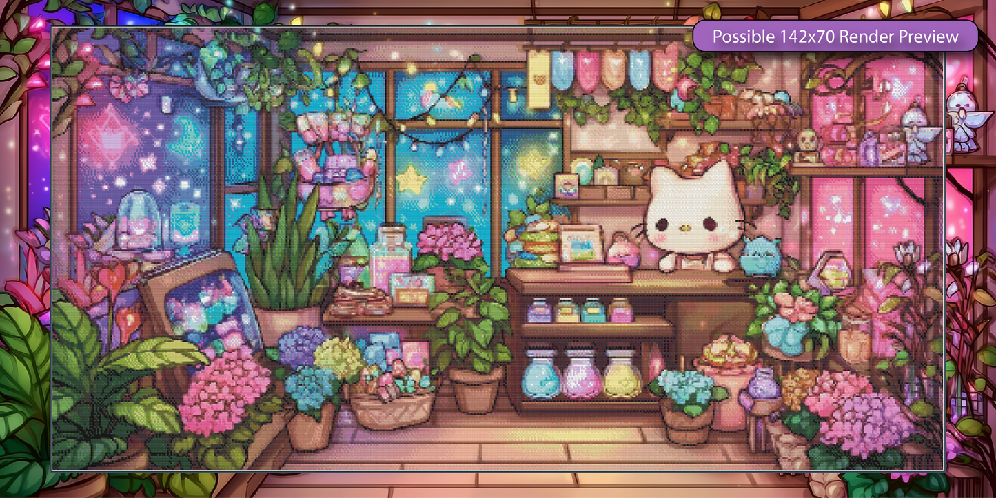 Kawaii Moonbeam & Petals