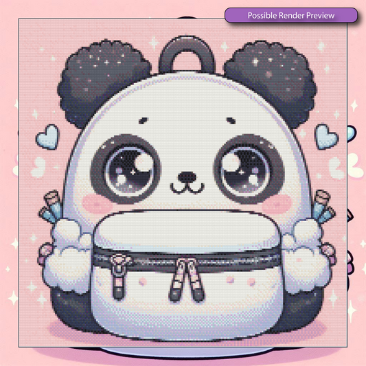Kawaii Panda Backpack