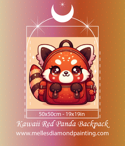 Kawaii Red Panda Backpack