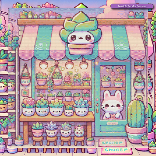 Kawaii Succulent Shop