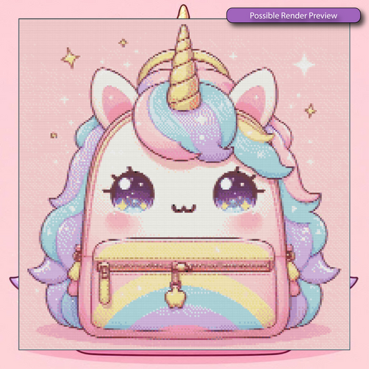 Kawaii Unicorn Backpack
