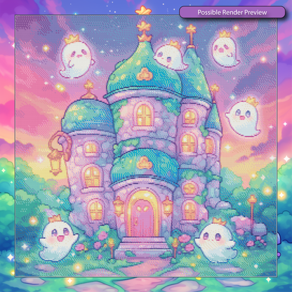 Kawaii Ghostie Castle