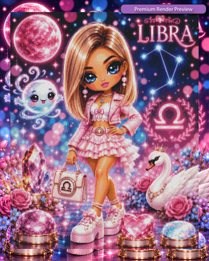 Libra - Ralene Zodiac - Premium Render