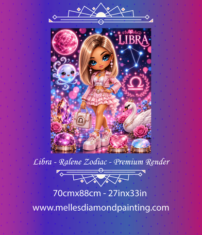 Libra - Ralene Zodiac - Premium Render