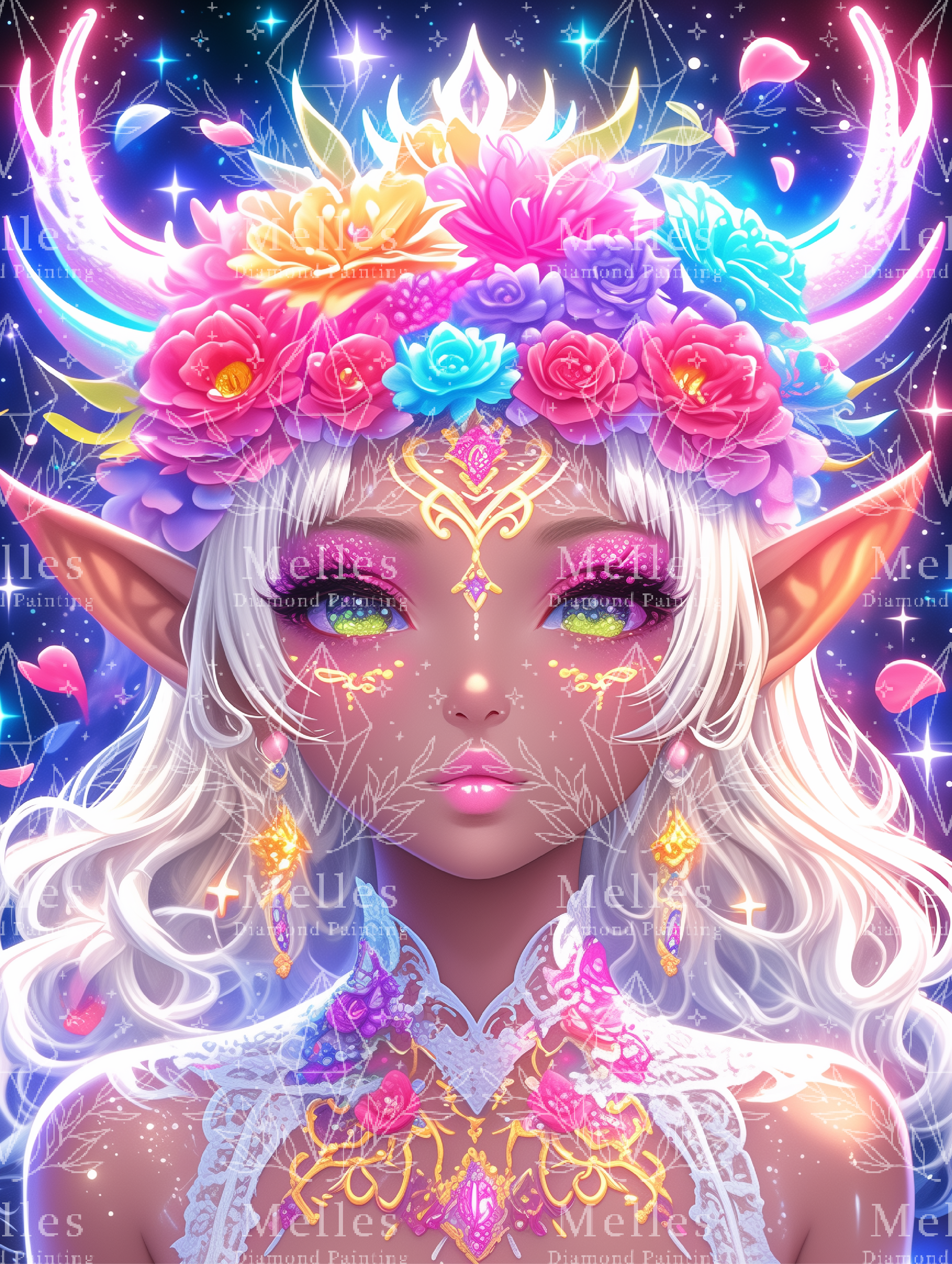 Lightbringer Queen - Premium Render – Melles Diamond Painting