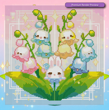 Mini Lily Bunnies Kit -Premium Render