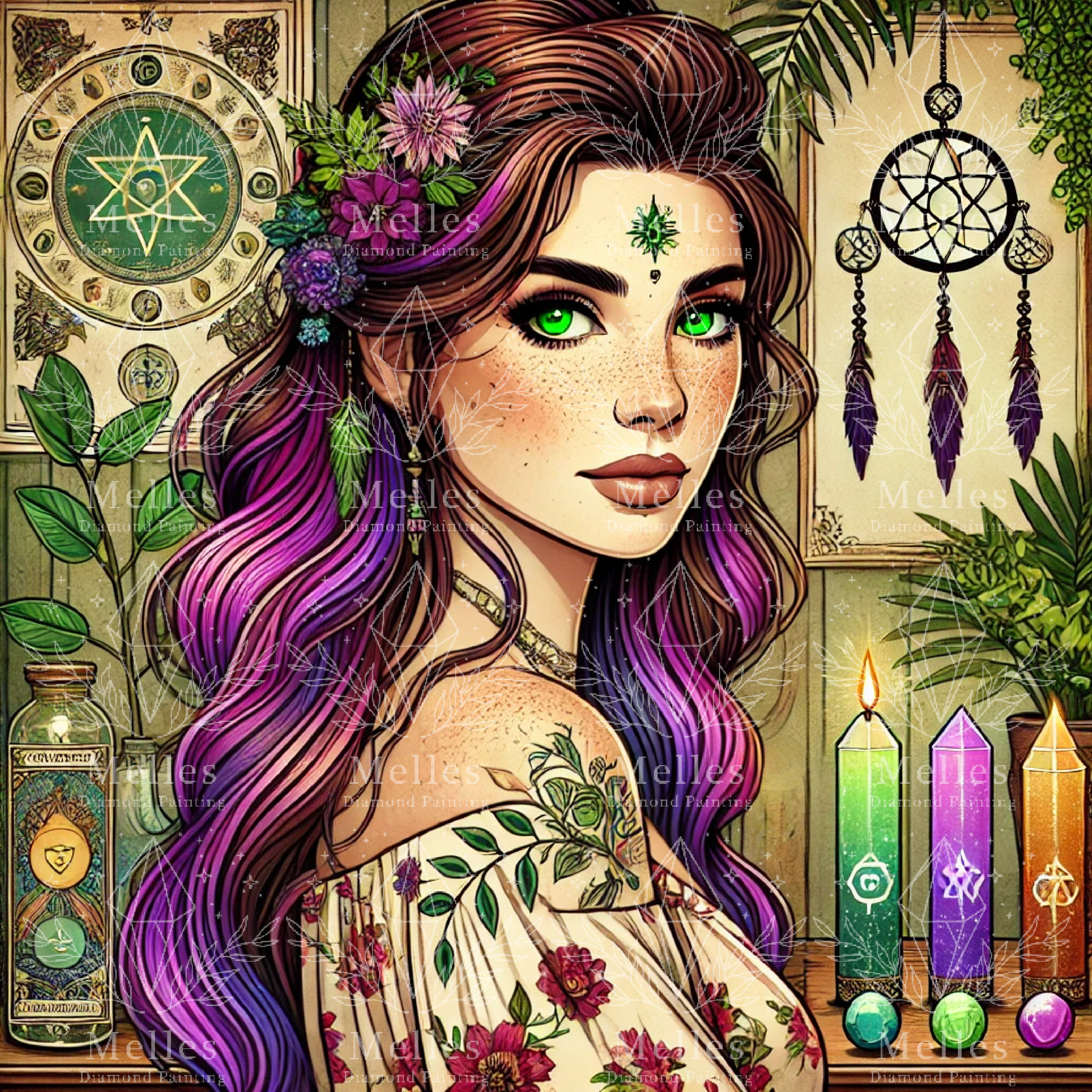 Lyra Evergreen – Melles Diamond Painting
