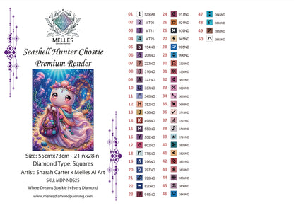 Seashell Hunter Chostie - Galaxy Dust