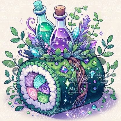 Mini Magic and Runes Sushi Kit - Premium Render