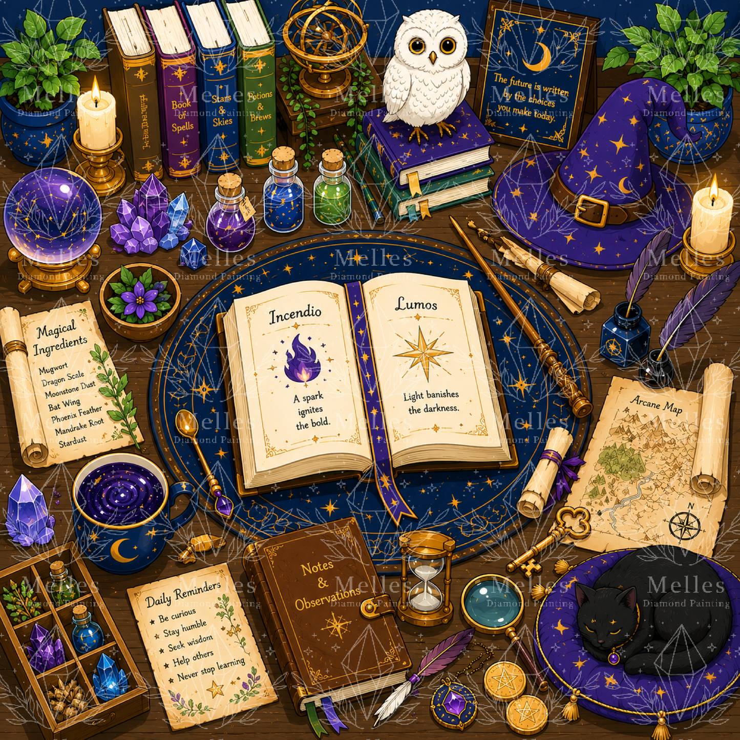 Magical Desk - Full Galaxy Dust