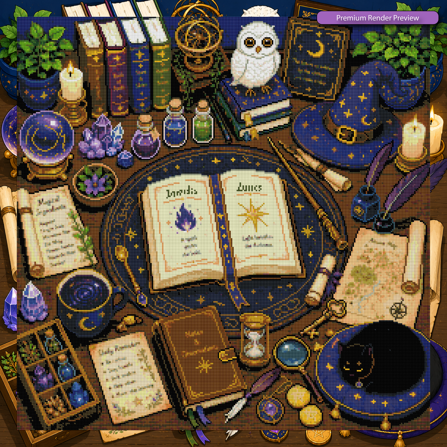 Magical Desk - Full Galaxy Dust
