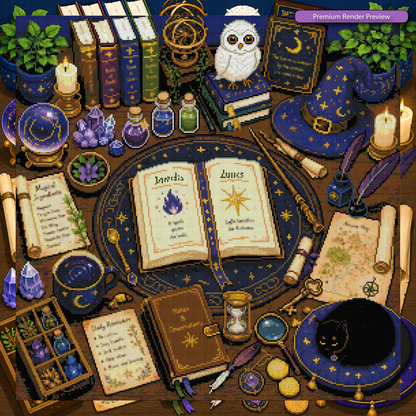 Magical Desk - Full Galaxy Dust