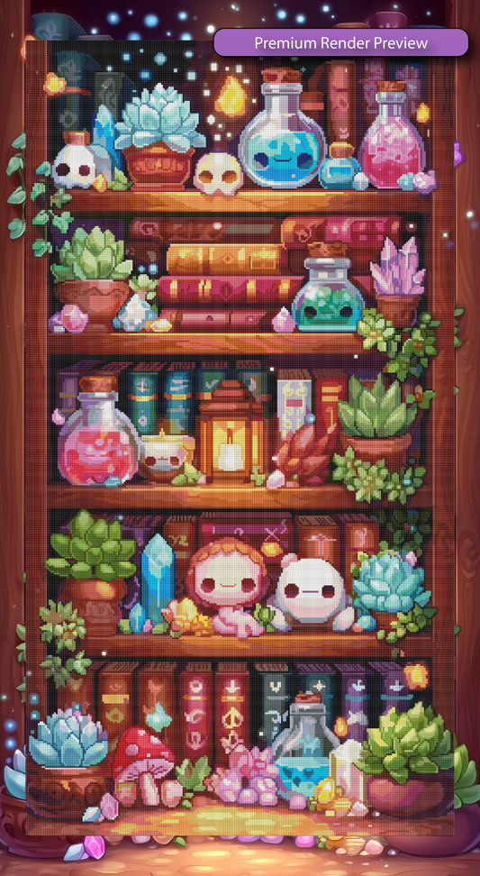 Magical Shelf - Premium Render