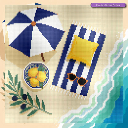 Mini Summer Beach Breeze - Full Galaxy Dust Kit