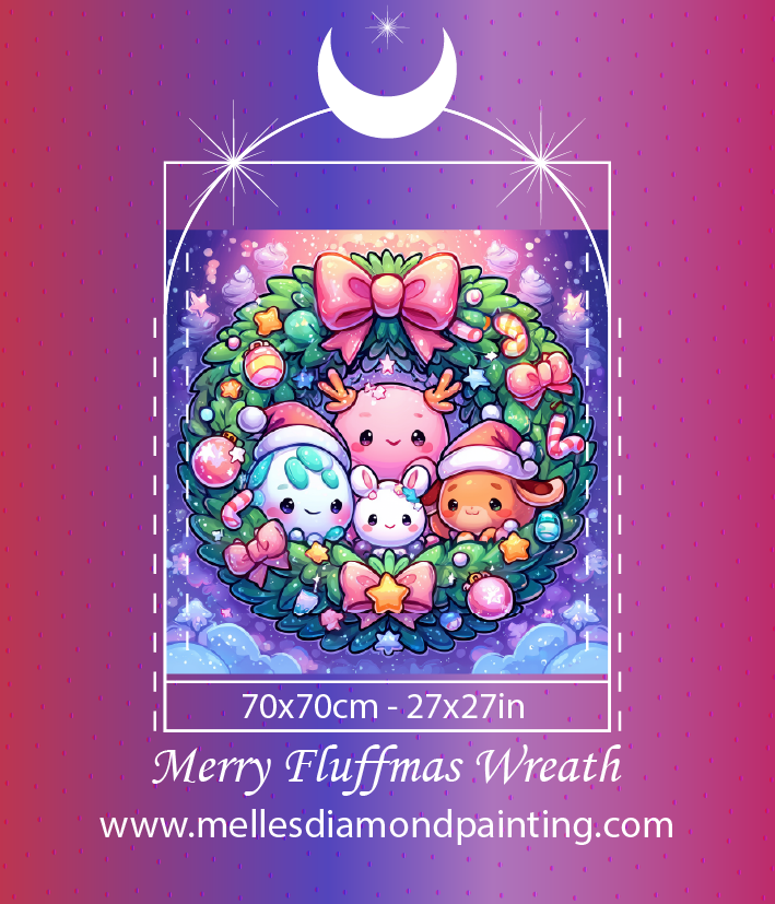Merry Fluffmas Wreath