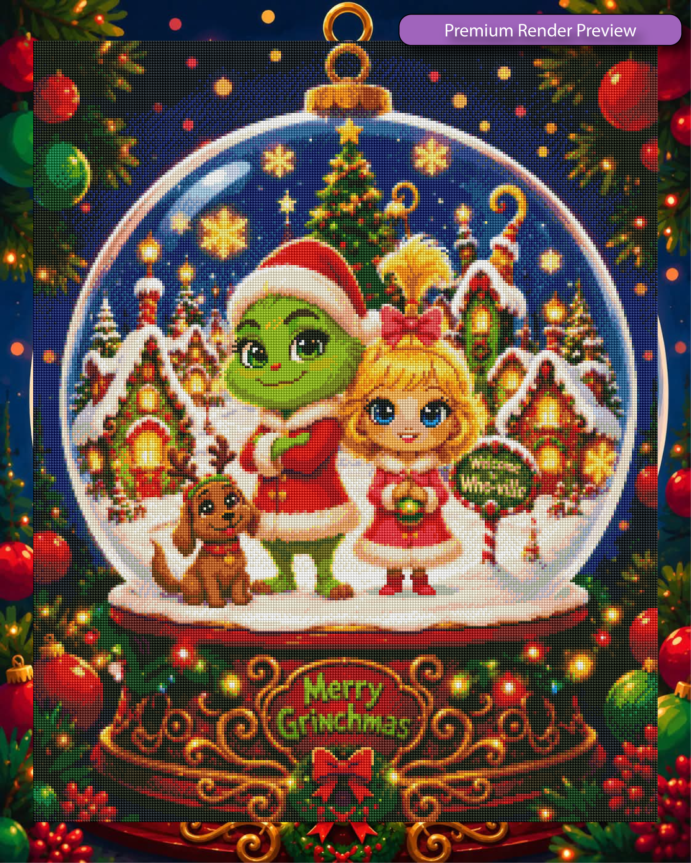 Merry Grinchmas - Premium Render