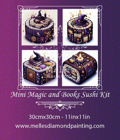 Mini Magic and Books Sushi Kit - Premium Render