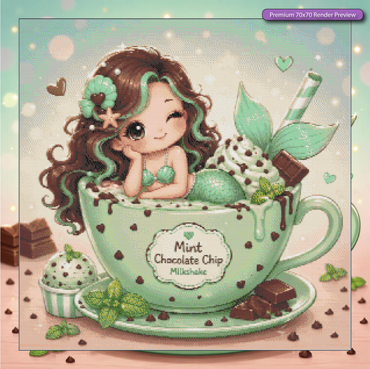 Minty Choco Milkshake