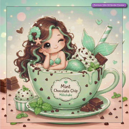 Minty Choco Milkshake