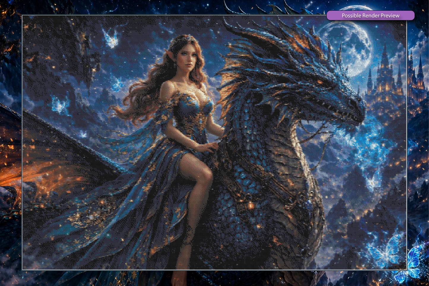 Mother Blue Dragon