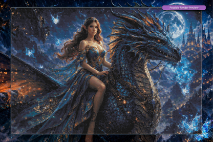 Mother Blue Dragon