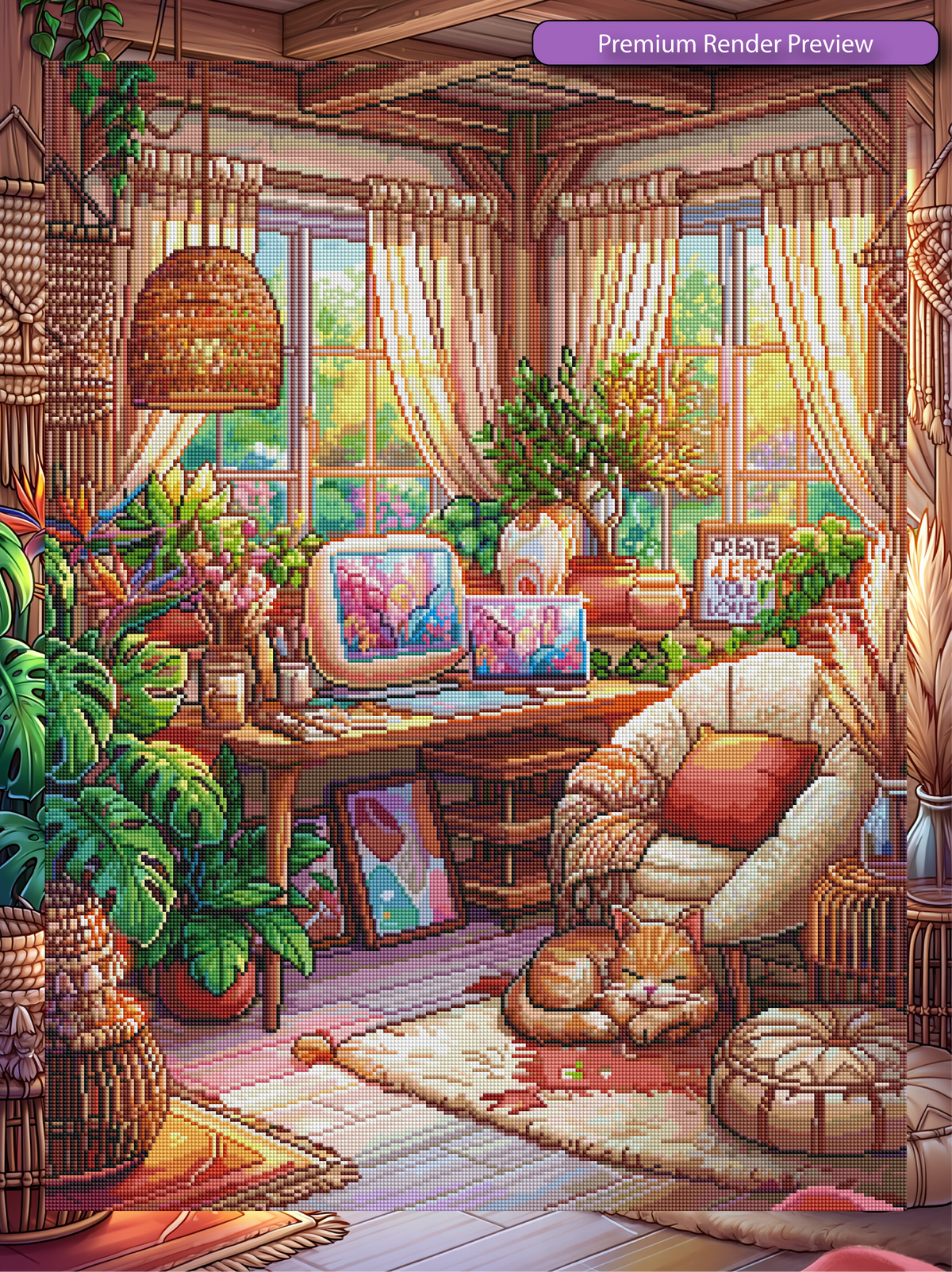 My Boho Corner - Premium Render
