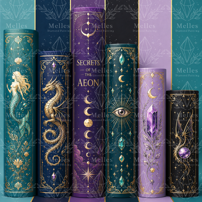 Mystical Myth Books - Premium Render
