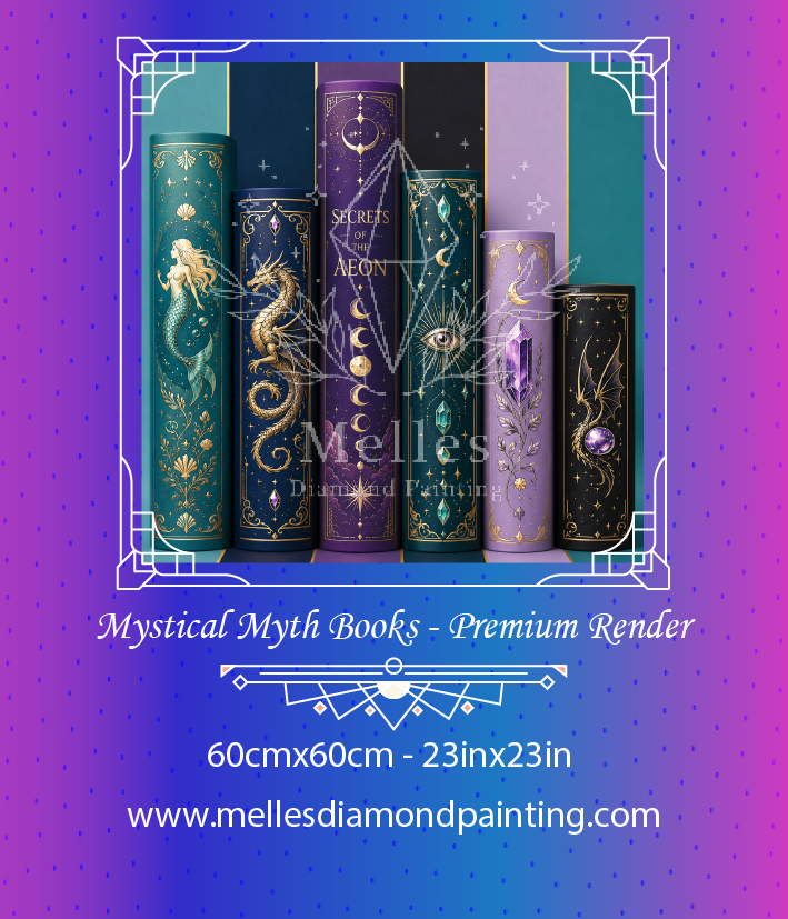 Mystical Myth Books - Premium Render