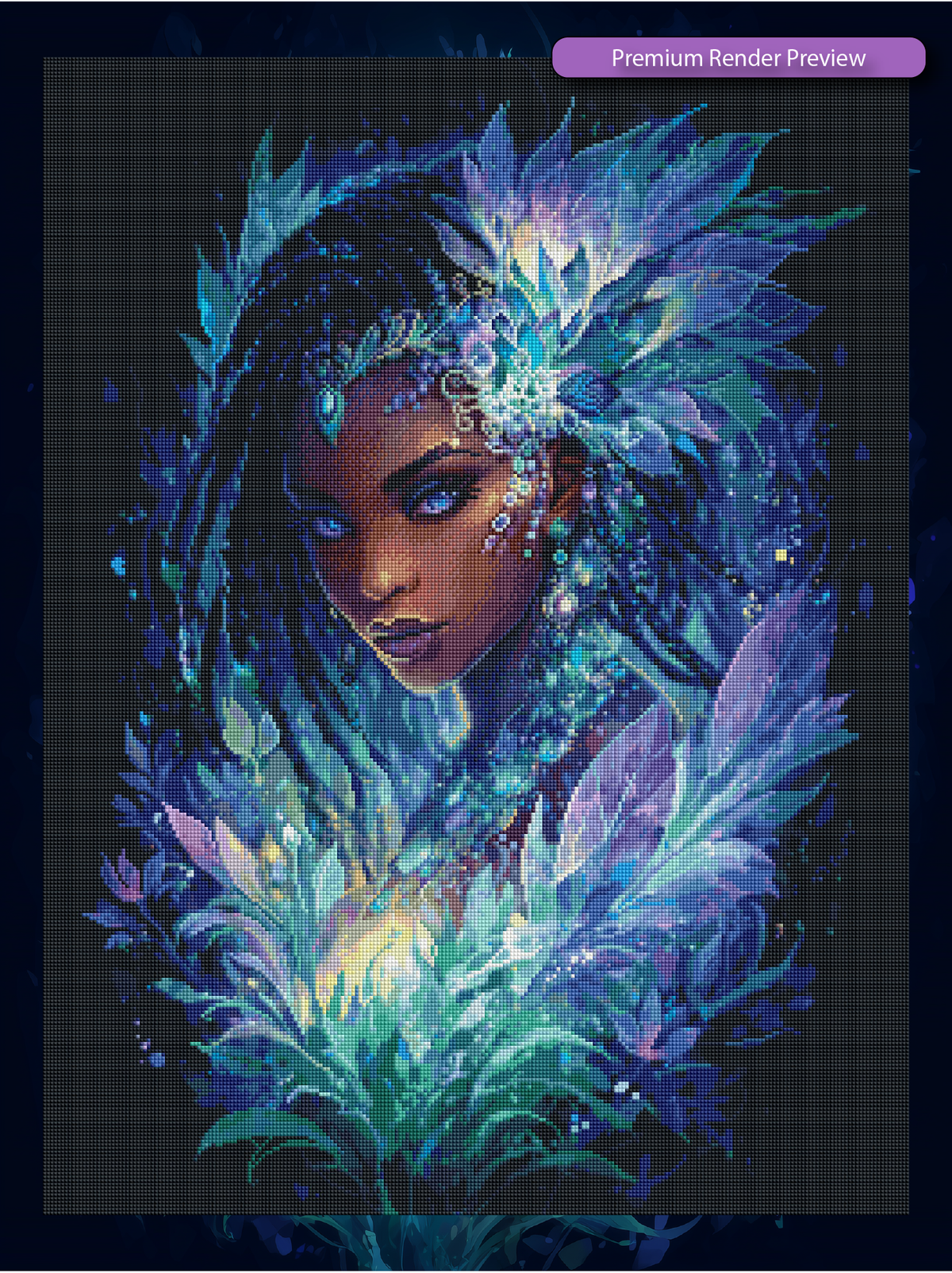 Neon Goddess - Full Galaxy Dust