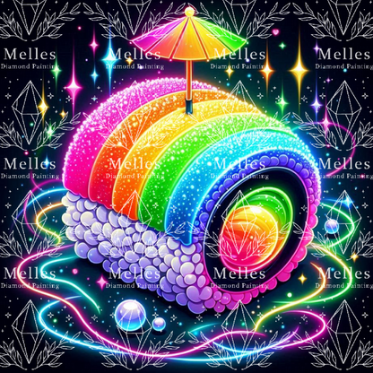 Mini Neon Rainbow Sushi Kit - Premium Render
