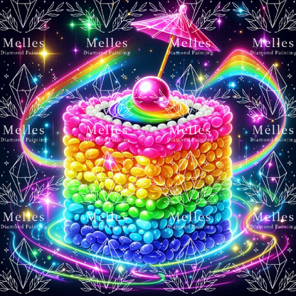 Mini Neon Rainbow Sushi Kit - Premium Render