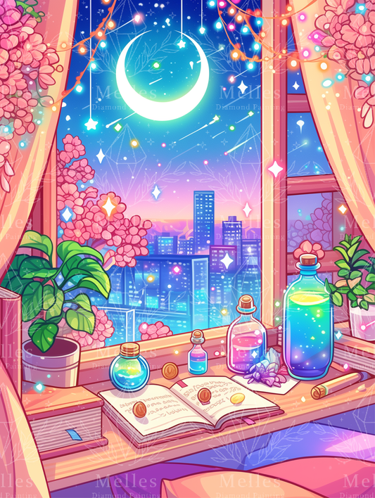 Night Wishing Upon a Star - Premium Render