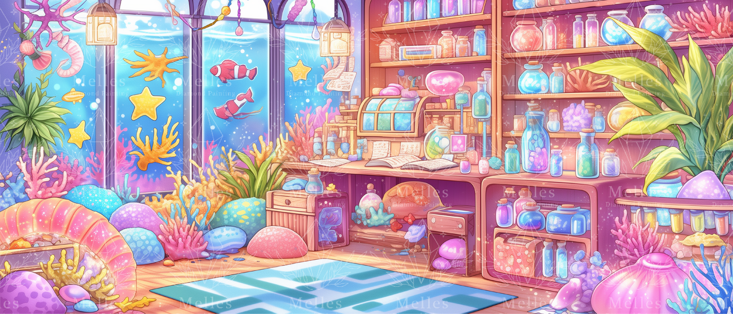 Oceanic Study Room - Ultra Wide