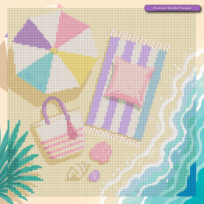 Mini Summer Beach Breeze - Full Galaxy Dust Kit