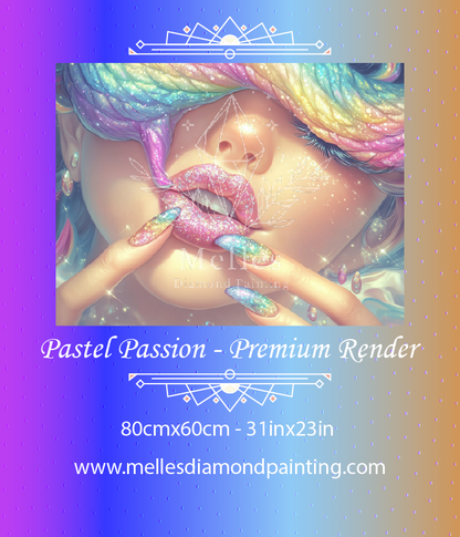 Pastel Passion - Premium Render
