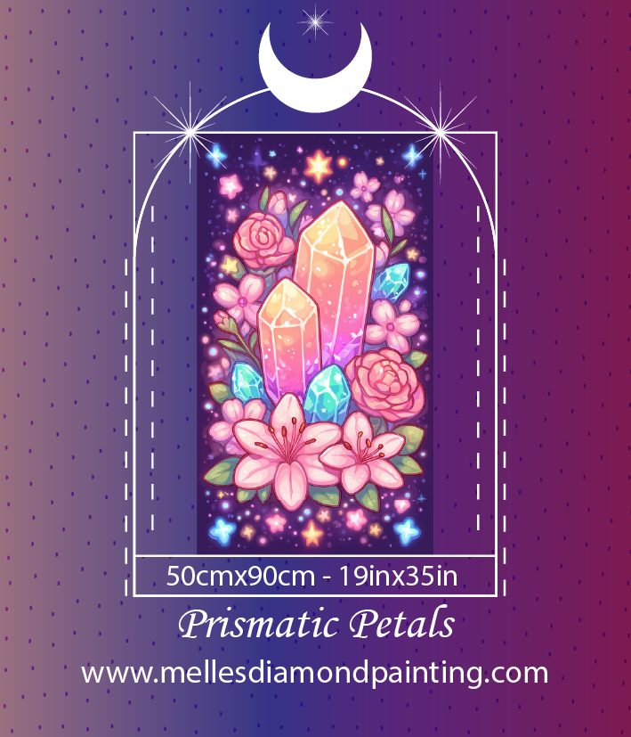 プリズマティックな花びら