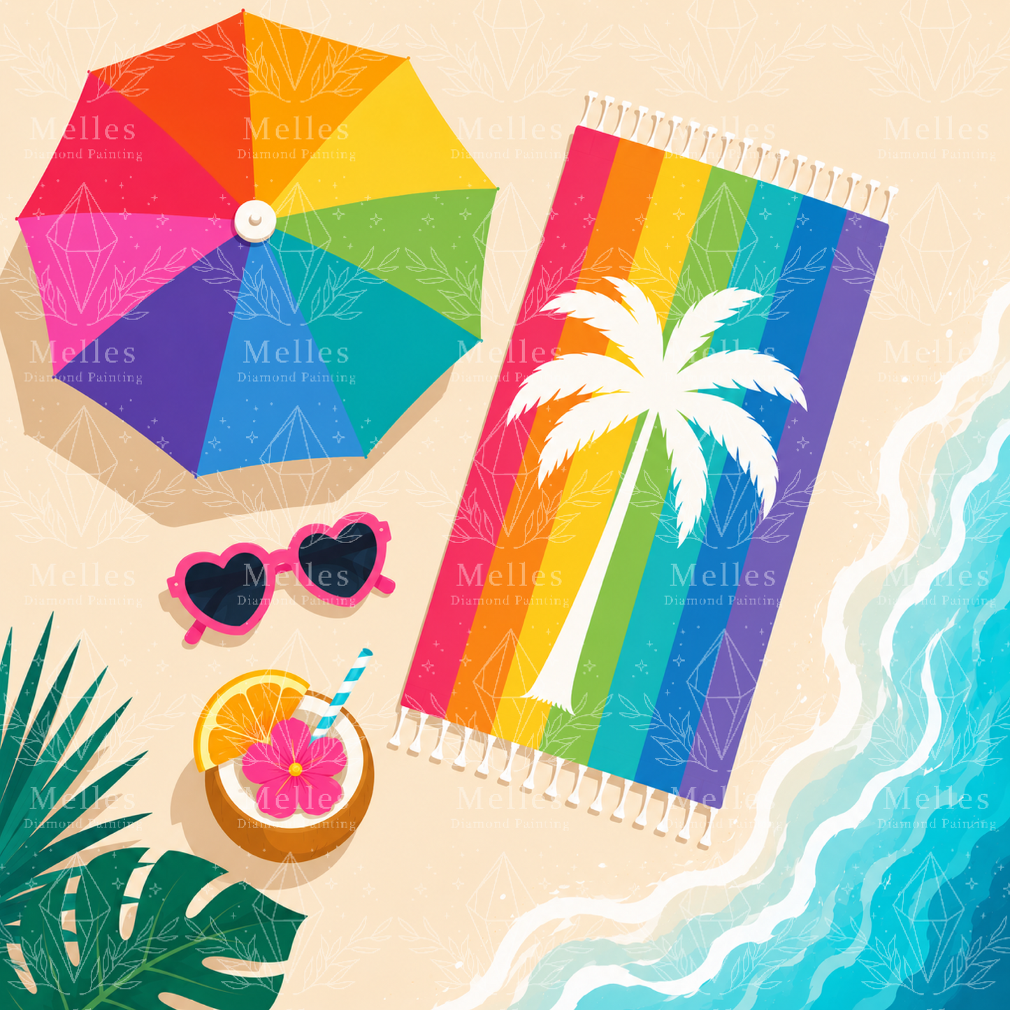 Mini Summer Beach Breeze - Full Galaxy Dust Kit