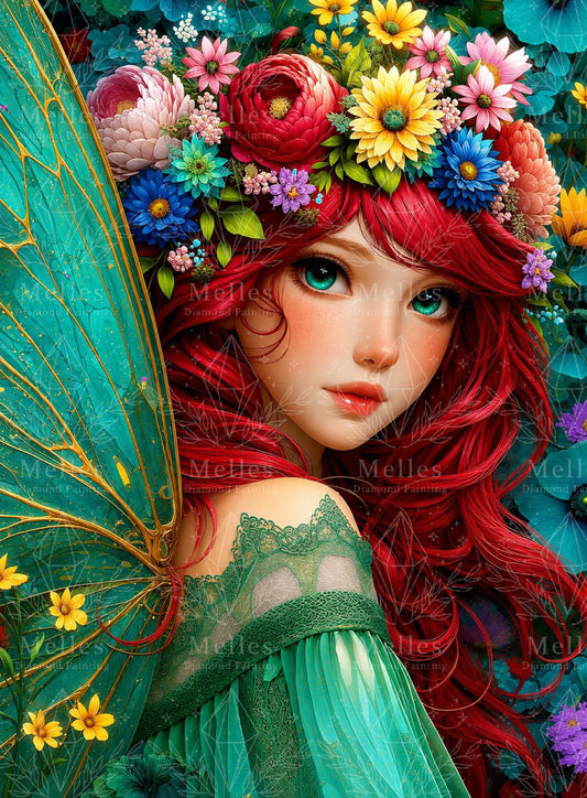 Red Fairy of the Flowers