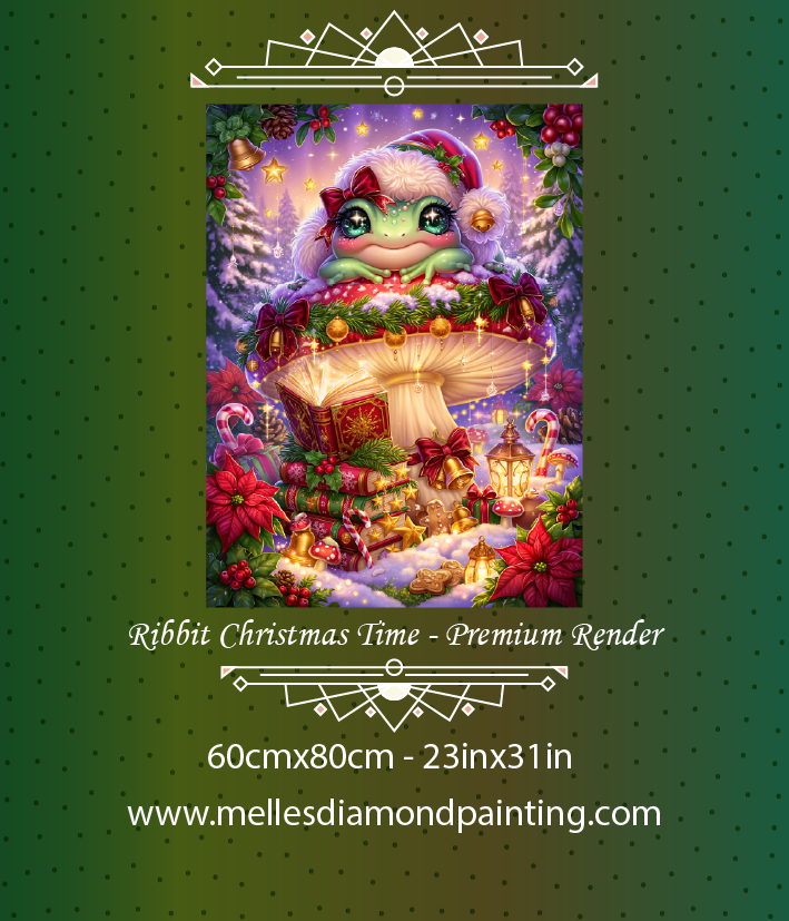 Ribbit Christmas Time - Premium Render