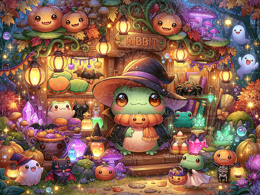 Ribbit's Halloween - Premium Render