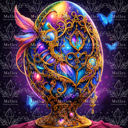 Royal Filagree Egg - Premium Render