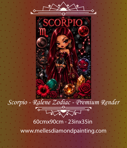 Scorpio - Ralene Zodiac - Premium Render