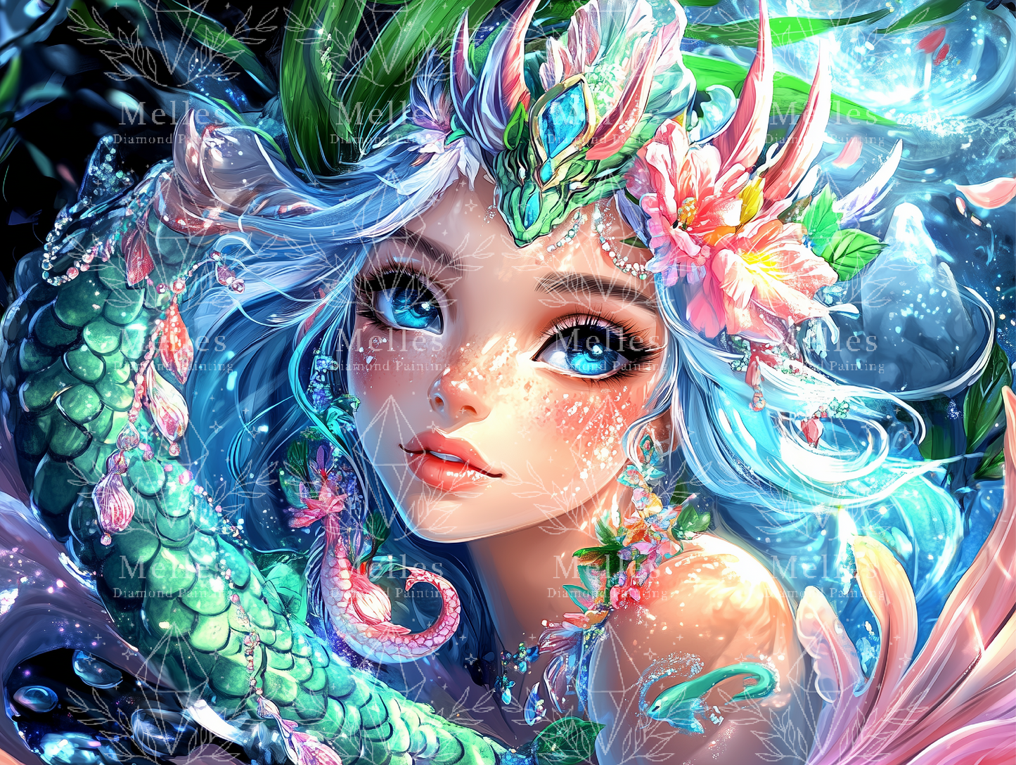 Sirène de l’Écaille Émeraude