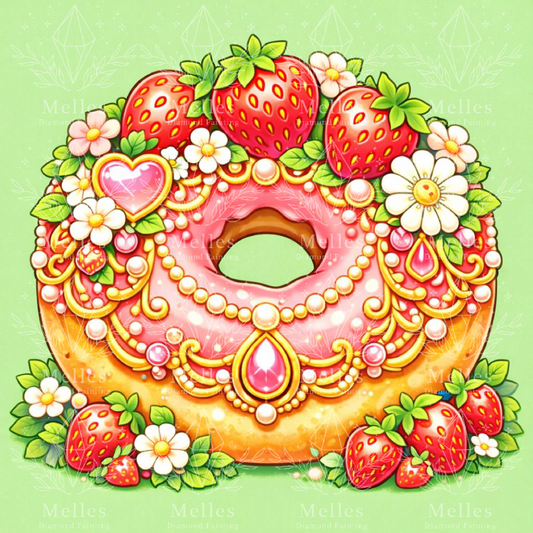 Strawberry Royal Donut