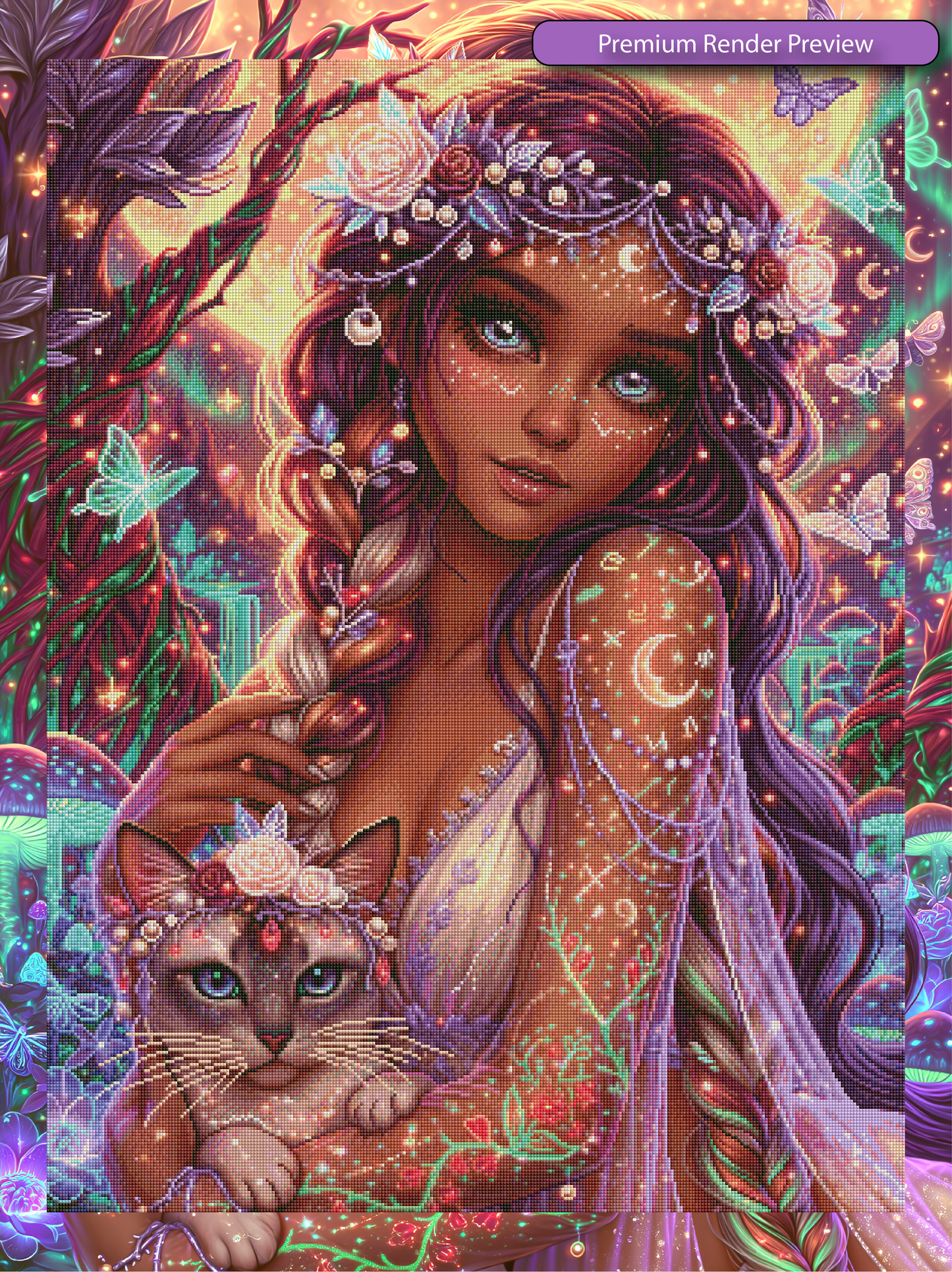Tamara of the Cat God - Premium Render